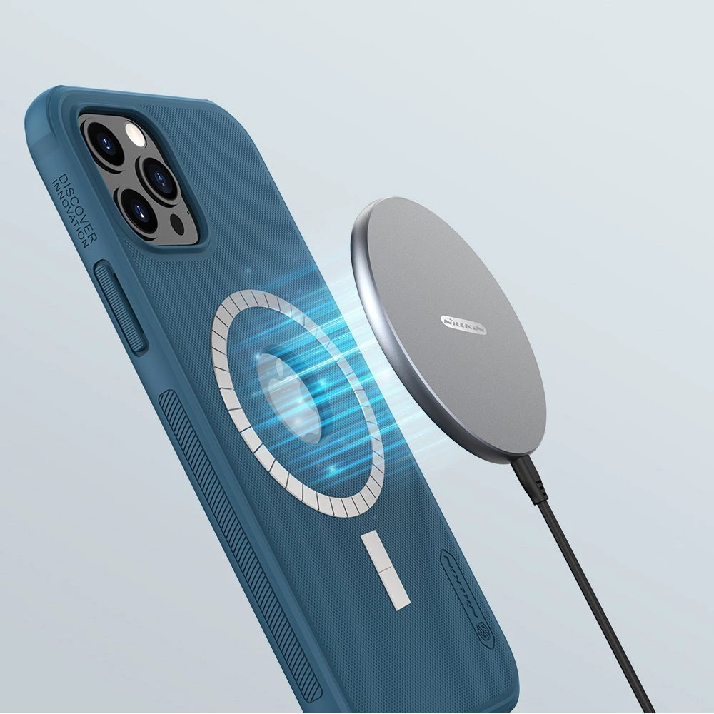 Etui Nillkin Super Frosted Shield Apple iPhone 12 Pro Max czarny