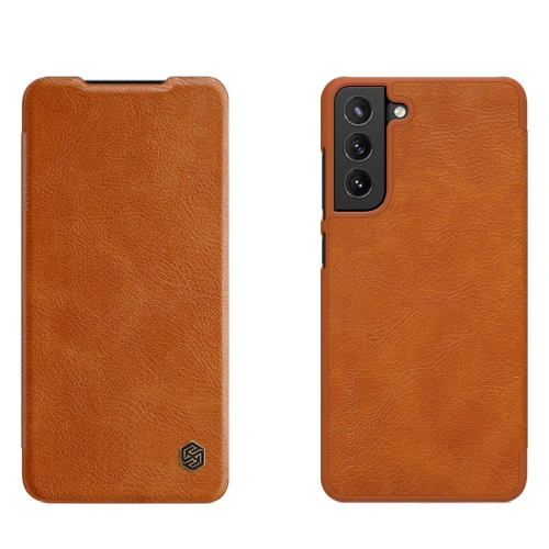 Kup Case Nillkin Qin Samsung Galaxy S21 FE braun - NLK485 - {ean13} - Sklep Home Screen
