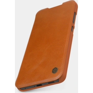 Nillkin Qin Samsung Galaxy S21 FE brown