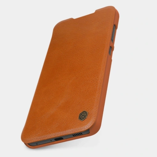 Buy Nillkin Qin Samsung Galaxy S21 FE brown - NLK485 - {ean13} - Home Screen Store Europe