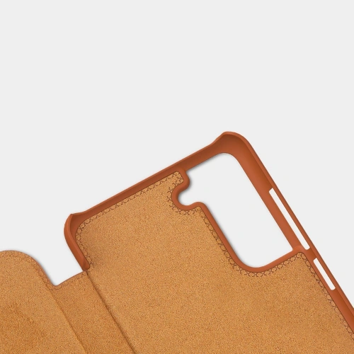 Buy Nillkin Qin Samsung Galaxy S21 FE brown - NLK485 - {ean13} - Home Screen Store Europe