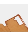 Kup Etui Nillkin Qin Samsung Galaxy S21 FE barna - NLK485 - {ean13} - Sklep Home Screen