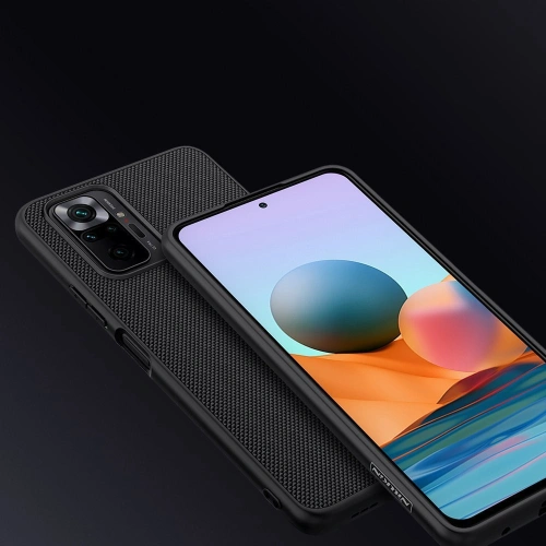 Kup Etui Nillkin Textured Xiaomi Redmi Note 10 Pro czarny - NLK486 - {ean13} - Sklep Home Screen