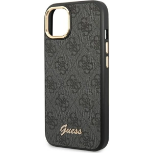 Etui Guess GUHCP14MHG4SHK Apple iPhone 14 Plus / 15 Plus czarny/black hard case 4G Vintage Gold Logo