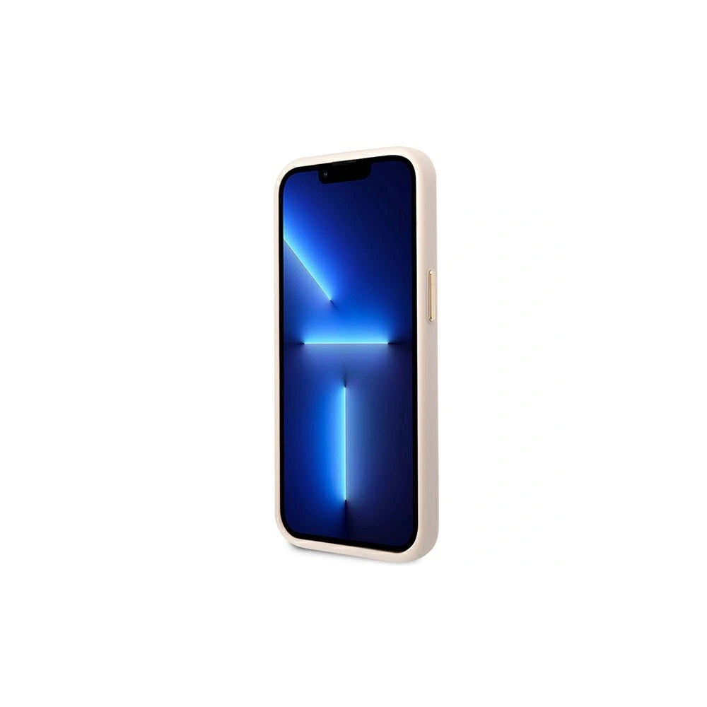 Etui Guess GUHCP14MHG4SHP Apple iPhone 14 Plus / 15 Plus różowy/pink hard case 4G Vintage Gold Logo