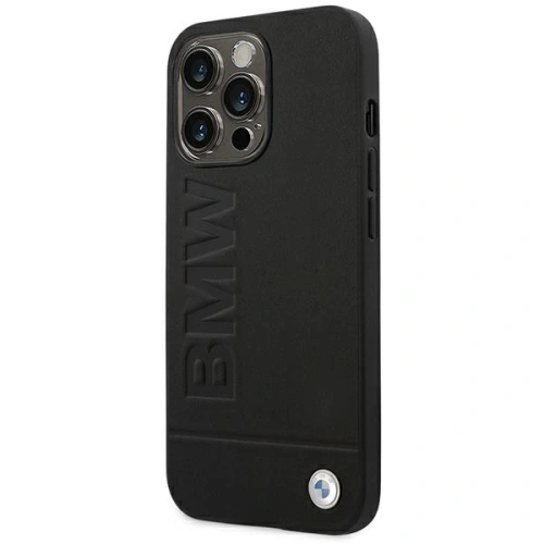 Kup Etui BMW BMHCP14XSLLBK Apple iPhone 14 Pro Max czarny/black Leather Stamp - BMW319 - {ean13} - Sklep Home Screen