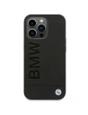 Buy BMW BMHCP14XSLLBK Apple iPhone 14 Pro Max black Leather Stamp - BMW319 - {ean13} - Home Screen Store Europe