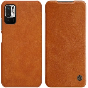 Kup Etui Nillkin Qin Xiaomi Redmi Note 10 5G barna - NLK487 - {ean13} - Sklep Home Screen