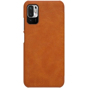 Nillkin Qin Xiaomi Redmi Note 10 5G brown