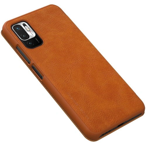 Buy Nillkin Qin Xiaomi Redmi Note 10 5G brown - NLK487 - {ean13} - Home Screen Store Europe