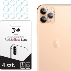 Kup Szkło hybrydowe na obiektyw aparatu 3MK Lens Protection Apple iPhone 11 Pro/11 Pro Max [4 PACK] - 3MK127 - {ean13} - Sklep Home Screen