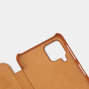 Case Nillkin Qin Samsung Galaxy A22 LTE schwarz