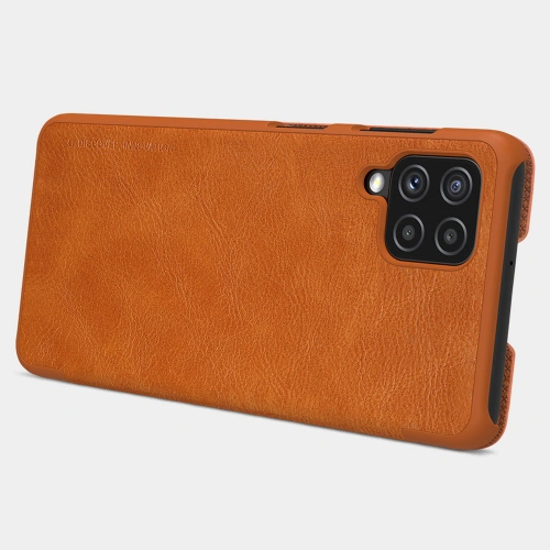 Case Nillkin Qin Samsung Galaxy A22 LTE schwarz
