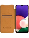 Etui Nillkin Qin Samsung Galaxy A22 LTE brązowy