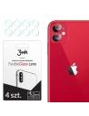 4x Sklo na fotoaparát iPhone 11 - 3mk Flexible Glass Lens - Domovská obrazovka