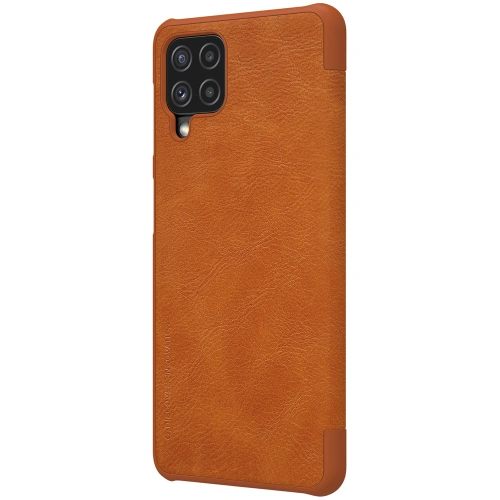 Etui Nillkin Qin Samsung Galaxy A22 LTE brązowy
