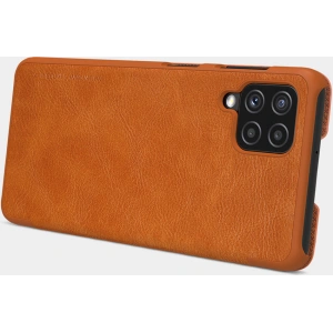 Case Nillkin Qin Samsung Galaxy A22 LTE braun