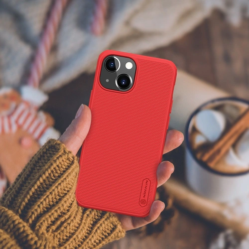 Buy Nillkin Super Frosted Shield Pro Apple iPhone 13 mini red - NLK493 - {ean13} - Home Screen Store Europe