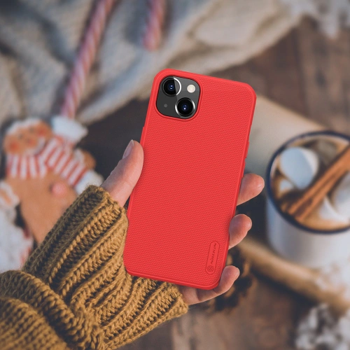 Buy Nillkin Super Frosted Shield Pro Apple iPhone 13 red - NLK495 - {ean13} - Home Screen Store Europe