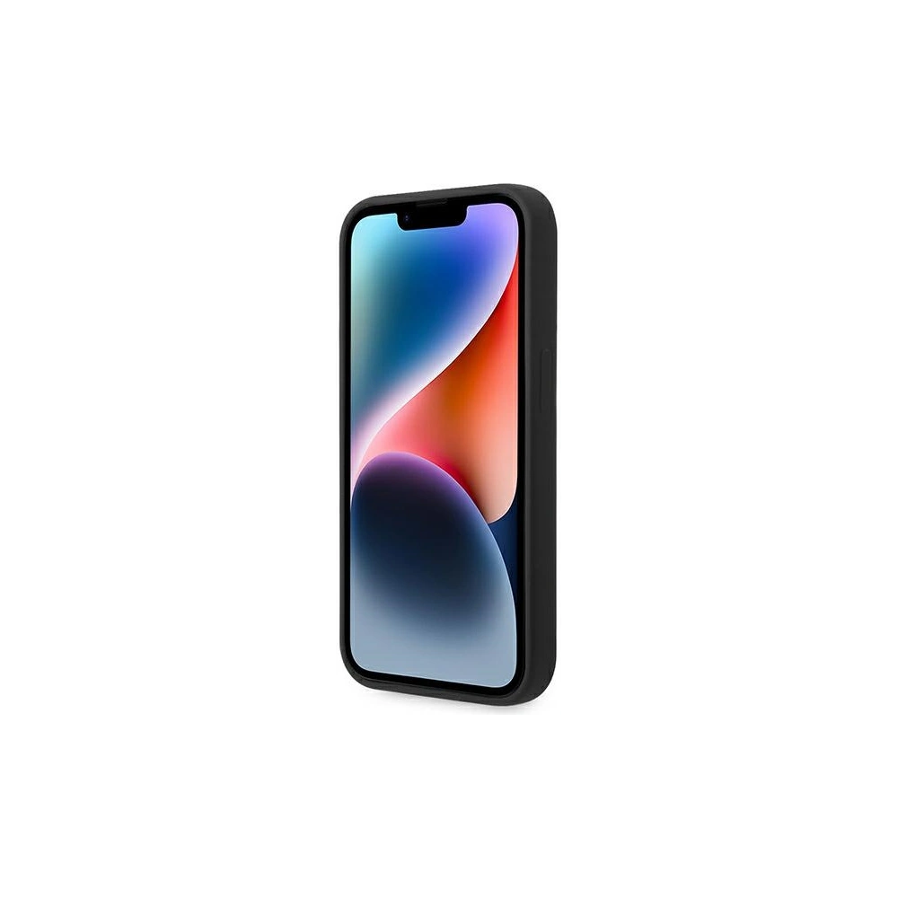 Etui Karl Lagerfeld KLHCP14LSLCTBK Apple iPhone 14 Pro hardcase czarny/black Silicone Choupette Body