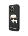 Kup Etui Karl Lagerfeld KLHCP14LSLKHBK Apple iPhone 14 Pro hardcase negru/black Silicon Karl`s Head - KLD1122 - {ean13} - Sklep Home Screen