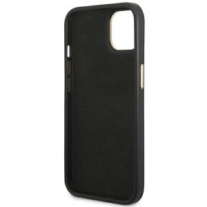 Etui Guess GUHCP14MHGCRHK Apple iPhone 14 Plus / 15 Plus czarny/black hardcase Croco Collection
