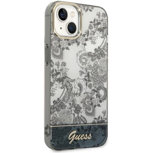 Etui Guess GUHCP14MHGPLHG Apple iPhone 14 Plus / 15 Plus szary/grey hardcase Porcelain Collection