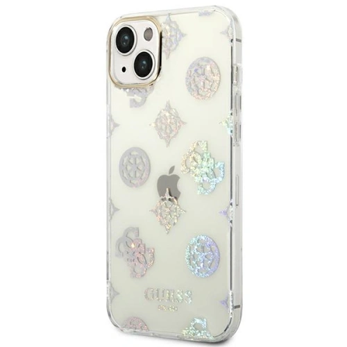 Kup Case Guess GUHCP14MHTPPTH für Apple iPhone 14 Plus / 15 Plus transparentes Hardcase Peony Glitter - GUE2109 - {ean13} - Sklep Home Screen