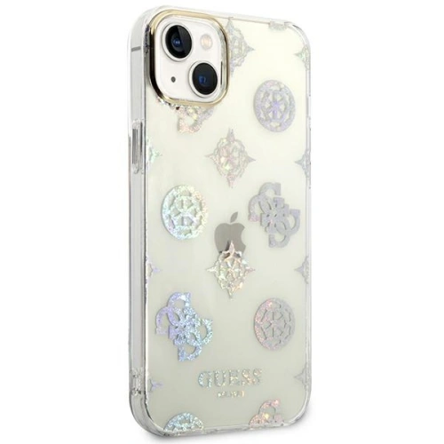 Kup Case Guess GUHCP14MHTPPTH für Apple iPhone 14 Plus / 15 Plus transparentes Hardcase Peony Glitter - GUE2109 - {ean13} - Sklep Home Screen
