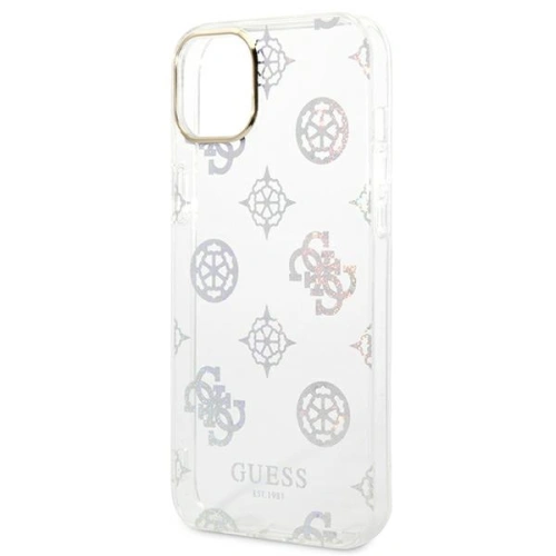 Kup Case Guess GUHCP14MHTPPTH für Apple iPhone 14 Plus / 15 Plus transparentes Hardcase Peony Glitter - GUE2109 - {ean13} - Sklep Home Screen