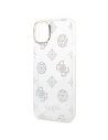 Buy Guess GUHCP14MHTPPTH Apple iPhone 14 Plus / 15 Plus transparent hard case Peony Glitter - GUE2109 - {ean13} - Home Screen Store Europe