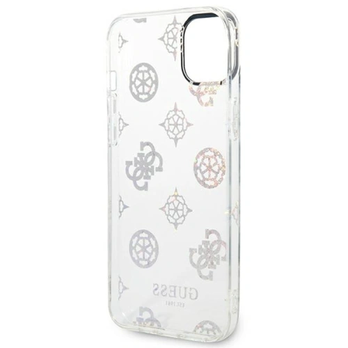 Kup Case Guess GUHCP14MHTPPTH für Apple iPhone 14 Plus / 15 Plus transparentes Hardcase Peony Glitter - GUE2109 - {ean13} - Sklep Home Screen