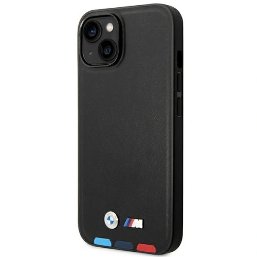 Kup Case BMW BMHMP14S22PTDK Apple iPhone 14 schwarz/black Leder Prägung Tricolor Magsafe - BMW322 - {ean13} - Sklep Home Screen