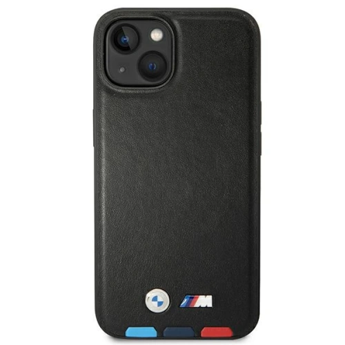 Kup Case BMW BMHMP14S22PTDK Apple iPhone 14 schwarz/black Leder Prägung Tricolor Magsafe - BMW322 - {ean13} - Sklep Home Screen