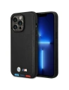 Kup Etui BMW BMHMP14X22PTDK Apple iPhone 14 Pro Max czarny/black Leather Stamp Tricolor Magsafe - BMW323 - {ean13} - Sklep Home Screen