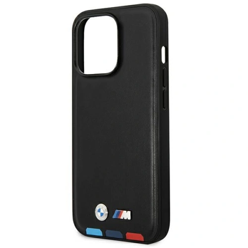 Kup Etui BMW BMHMP14X22PTDK Apple iPhone 14 Pro Max černý/black Leather Stamp Tricolor Magsafe - BMW323 - {ean13} - Sklep Home Screen