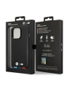 Kup Case BMW BMHMP14X22PTDK Apple iPhone 14 Pro Max schwarz/black Leder Stempel Tricolor Magsafe - BMW323 - {ean13} - Sklep Home Screen