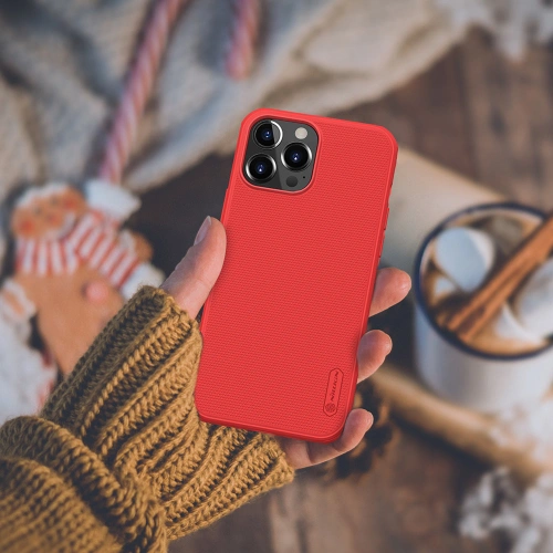 Kup Etui Nillkin Super Frosted Shield Pro Apple iPhone 13 Pro Max piros - NLK498 - {ean13} - Sklep Home Screen