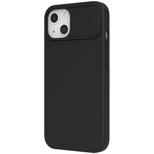 Kup Etui Nillkin CamShield Silky Silicone Apple iPhone 13 fekete - NLK500 - {ean13} - Sklep Home Screen