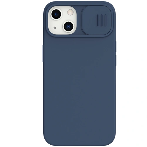 Kup Etui Nillkin CamShield Silky Silicone Apple iPhone 13 albastru - NLK501 - {ean13} - Sklep Home Screen