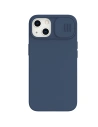 Kup Etui Nillkin CamShield Silky Silicone Apple iPhone 13 albastru - NLK501 - {ean13} - Sklep Home Screen