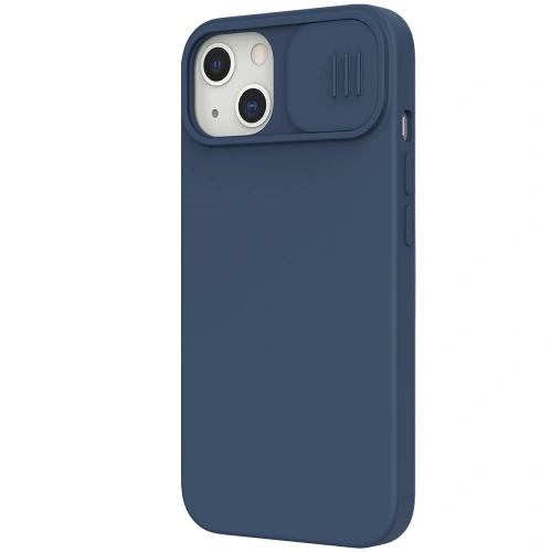 Kup Etui Nillkin CamShield Silky Silicone Apple iPhone 13 kék - NLK501 - {ean13} - Sklep Home Screen