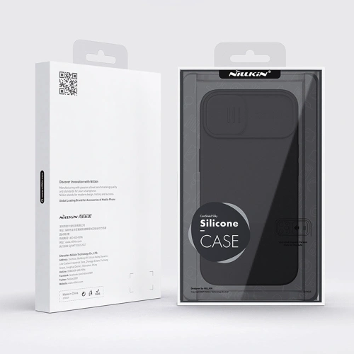 Kup Etui Nillkin CamShield Silky Silicone Apple iPhone 13 kék - NLK501 - {ean13} - Sklep Home Screen