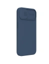 Kup Etui Nillkin CamShield Silky Silicone Apple iPhone 13 kék - NLK501 - {ean13} - Sklep Home Screen