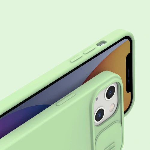 Kup Etui Nillkin CamShield Silky Silicone Apple iPhone 13 kék - NLK501 - {ean13} - Sklep Home Screen