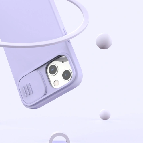 Kup Case Nillkin CamShield Silky Silicone Apple iPhone 13 blau - NLK501 - {ean13} - Sklep Home Screen