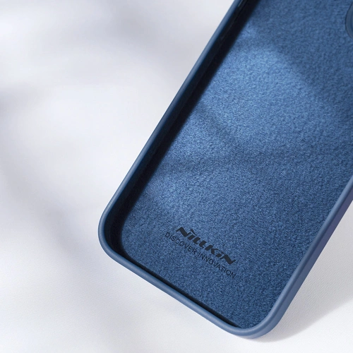 Kup Case Nillkin CamShield Silky Silicone Apple iPhone 13 blau - NLK501 - {ean13} - Sklep Home Screen