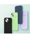Kup Etui Nillkin CamShield Silky Silicone Apple iPhone 13 albastru - NLK501 - {ean13} - Sklep Home Screen