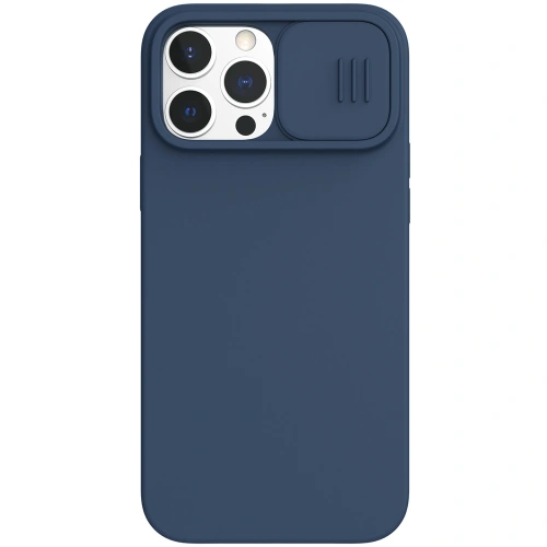Kup Etui Nillkin CamShield Silky Silicone Apple iPhone 13 Pro Max modrý - NLK503 - {ean13} - Sklep Home Screen