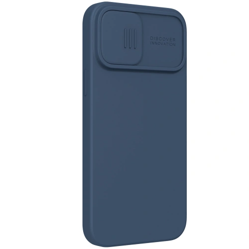 Kup Etui Nillkin CamShield Silky Silicone Apple iPhone 13 Pro Max kék - NLK503 - {ean13} - Sklep Home Screen